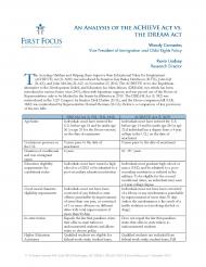 ACHIEVE ACT vs. DREAM Act_Page_1