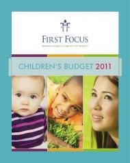 Children's Budget 2011
