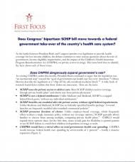 SCHIP Private Evidence