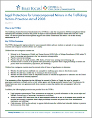 Legal Protections for Unaccompanied Minors in the Trafficking Victims Protection Act of 2008