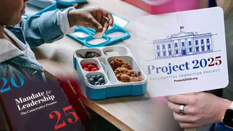 Project 2025 would take food from 20 million children